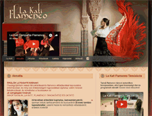 Tablet Screenshot of lakatiflamenco.com